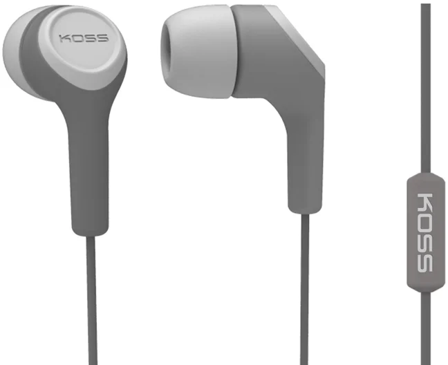 KOSS KEB/15i šedé (24měsíců) KEB15I gray