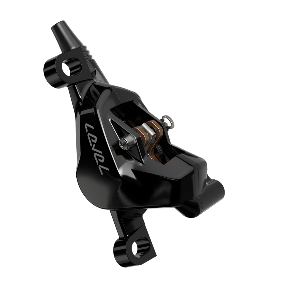 Kotoučová brzda SRAM Level Silver Stealth 2 pístek, černá, přední