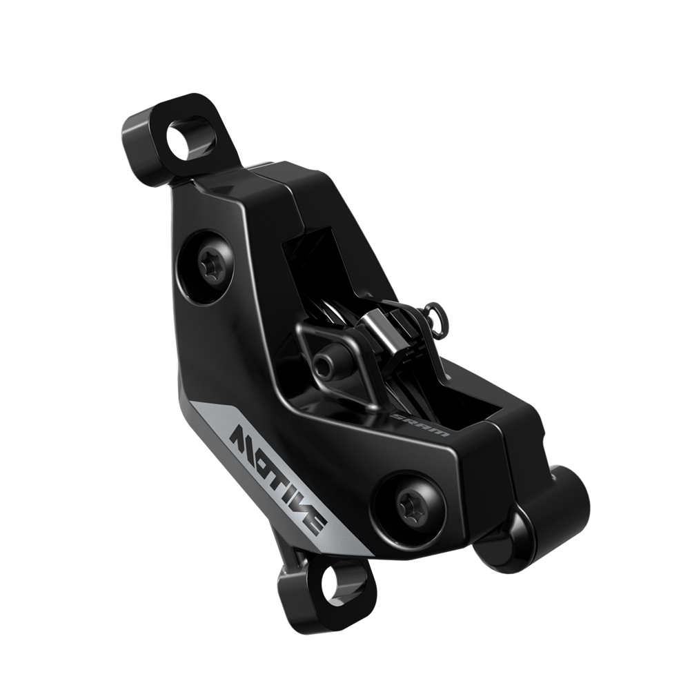 Kotoučová brzda SRAM Motive Silver - Black Ano, Bearing Lever,Tool Free Reach, Bleeding E