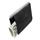 Kožená peněženka FIXED Smile Tiny Wallet se smart trackerem FIXED Smile Motion, černá