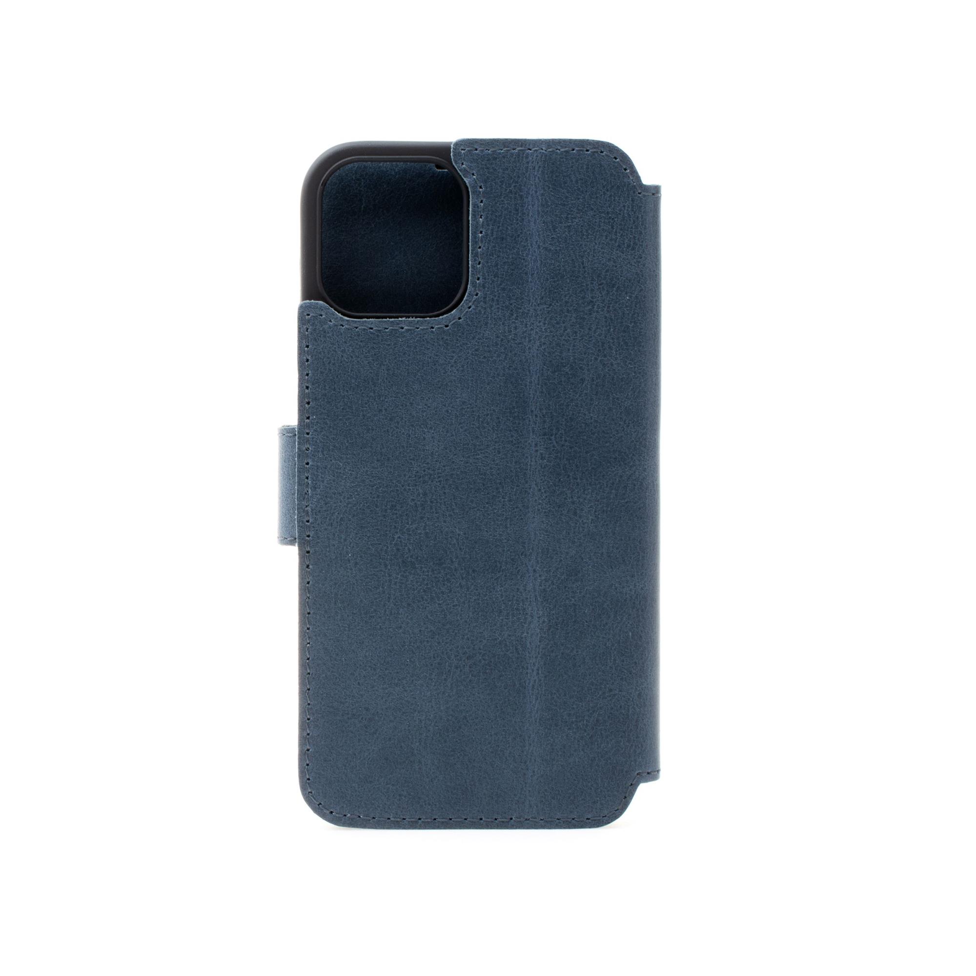 Kožené pouzdro typu kniha FIXED ProFit pro Apple iPhone 7/8/SE (2020/2022), modré