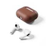 Kožené puzdro Epico Airpods 3 - hnedé