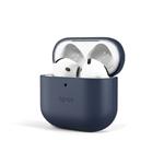 Kožené puzdro Epico Airpods 4 - modré