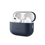 Kožené puzdro Epico Airpods Pro 2 - modré