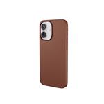 Kožené puzdro Epico Mag+ pre iPhone 16 Plus - hnedé