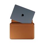 Kožené puzdro Epico pre Macbook Air 15" - hnedé