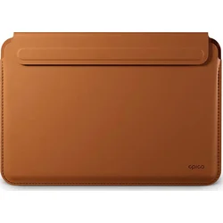 Kožené puzdro Epico pre Macbook Air 15" - hnedé