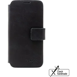 Kožené puzdro typu kniha FIXED ProFit pre Samsung Galaxy M53 5G, čierne