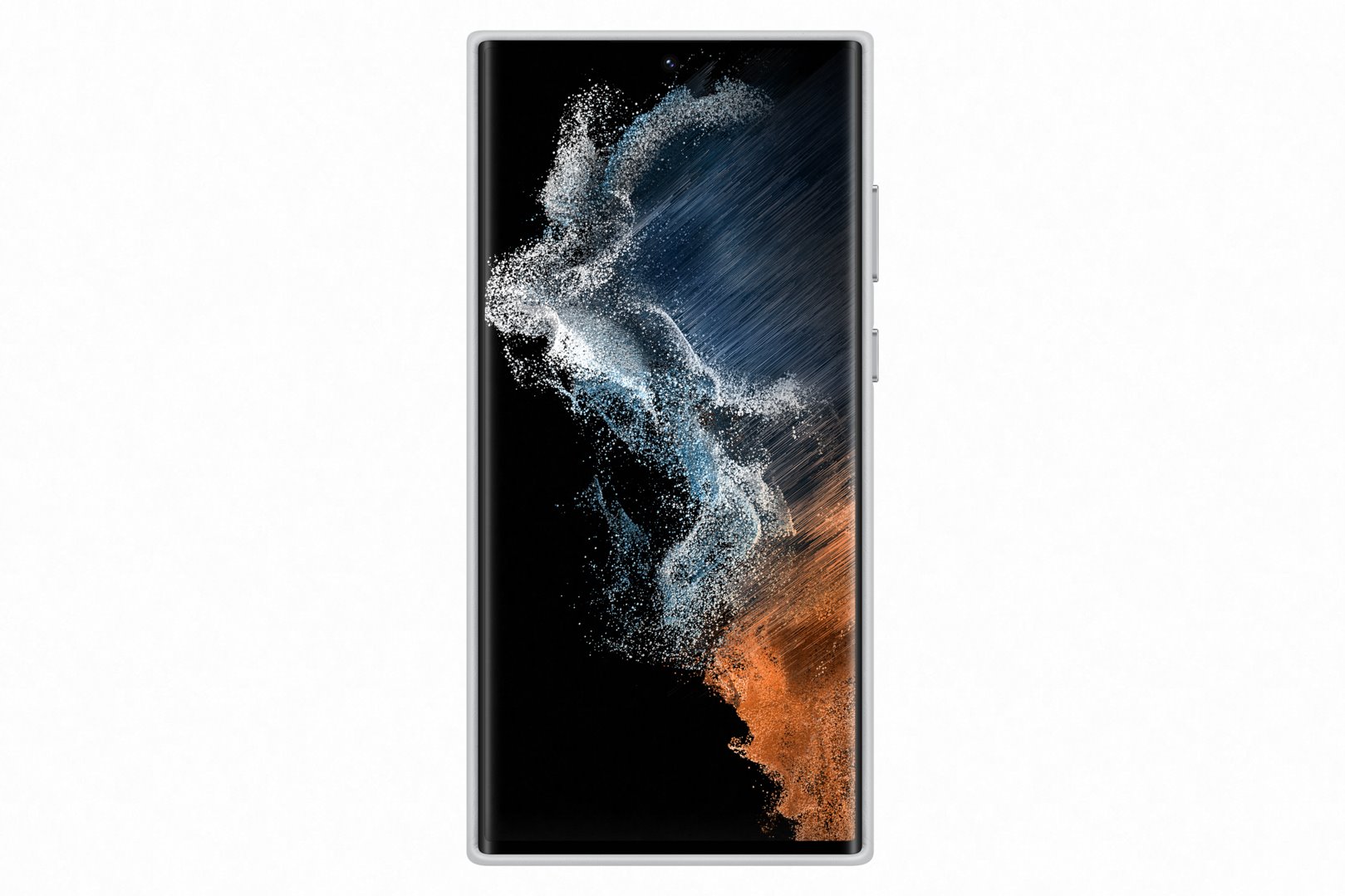 Kožený zadný kryt Samsung EF-VS908L pre Galaxy S22 Ultra sivý