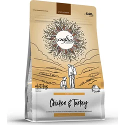 Kraftia CRAFTIA NATURA DOG Adult M/L Chick & Turkey 640g granule pro psy