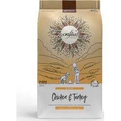 Kraftia CRAFTIA NATURA DOG Puppy S Chicken & Turkey 640g granule pre šteňatá