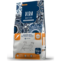 Kraftia VIDA NATIVA CAT Adult Nordica Salmon 1,4kg granule pre mačky