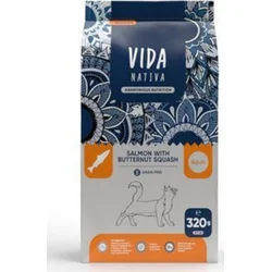 Kraftia VIDA NATIVA CAT Adult Sterilised Nordica Salmon 320g granule pro kastrované kočky