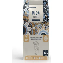 Kraftia VIDA SUPER DOG Puppy M/L Chicken & Lamb 12kg granule pro štěňata