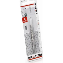 Kreator KRT010108 - Vrták do kovu HSS 4x75 mm