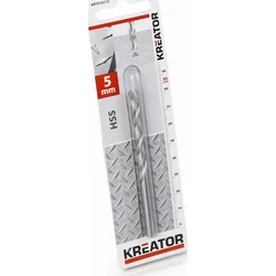 Kreator KRT010112 - HSS vrták do kovu 5x86 mm