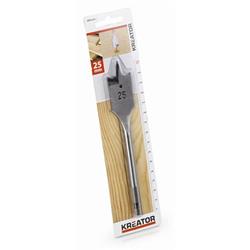 Kreator KRT010811 - Plochý vrták do dřeva 25 x 152 mm