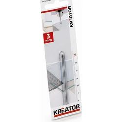 Kreator KRT011101 - Vrták na dlaždice a sklo 3 x 62 mm