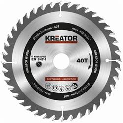 Kreator KRT020405 - Pilový kotúč na drevo 140 mm, 40T