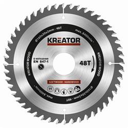 Kreator KRT020409 - Pilový kotouč na dřevo 160mm, 48T