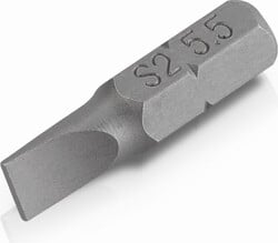 Kreator KRT061310 – 2 ks bitov FL5,5 x 0,8 mm, 25 mm