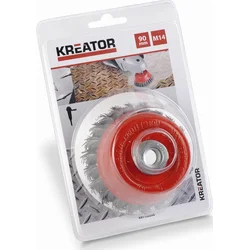Kreator KRT150204 - Brúsna kefa s opletením M14-90mm