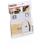 Kreator KRT220057 - 5x brúsny papier 140 x 140 x 80 pre farbu G120