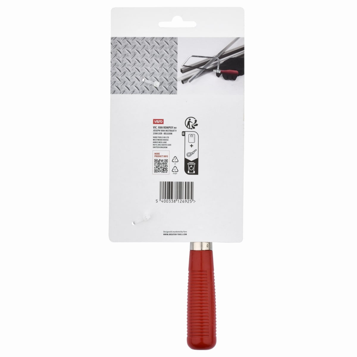 Kreator KRTH80402 - Mini píla na železo 150 mm s plastovou rukoväťou