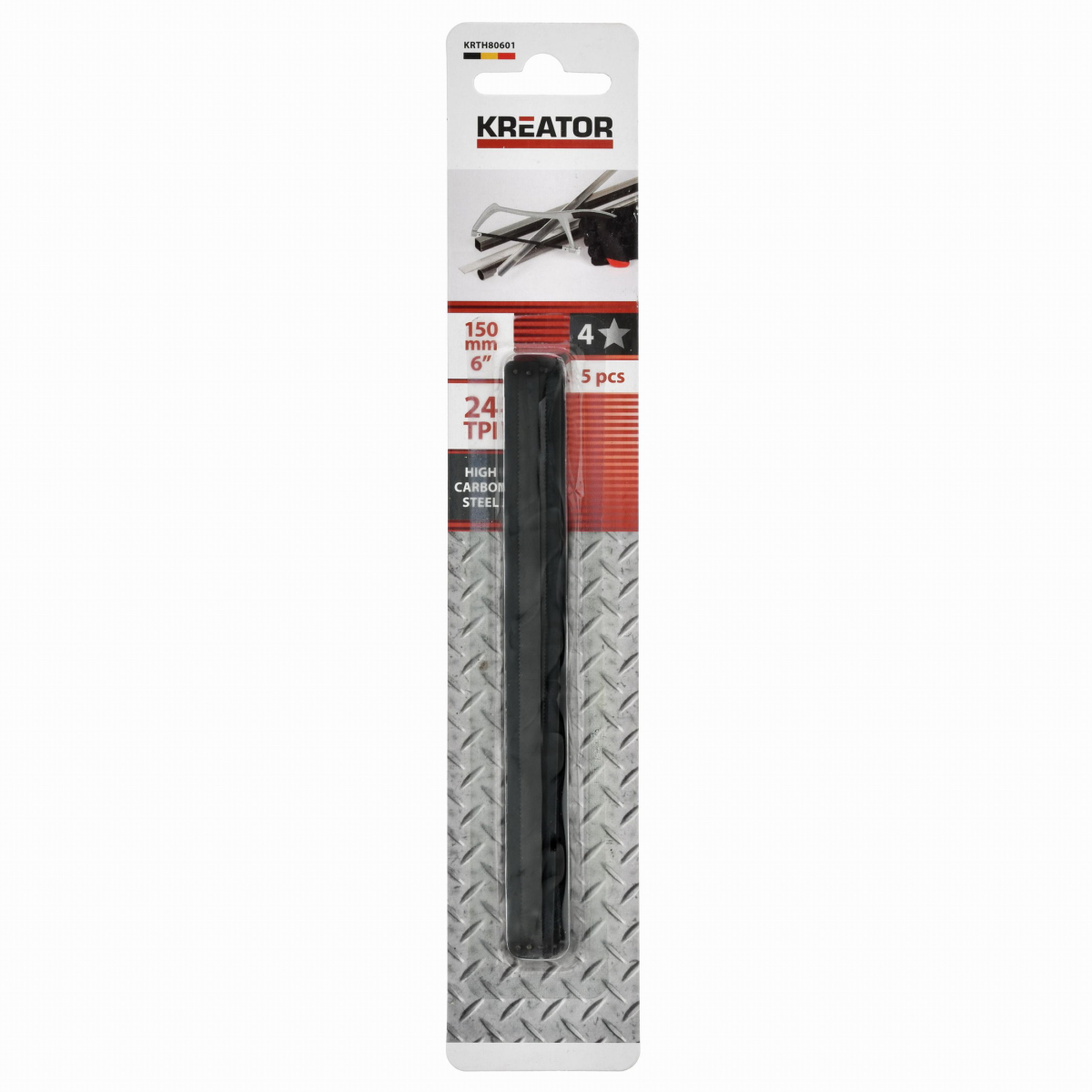 Kreator KRTH80601 - 5x pílový list na oceľ 150mm KARBÓNOVÁ OCEL