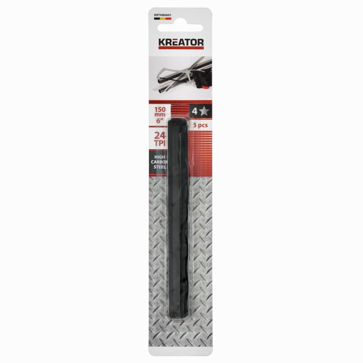 Kreator KRTH80601 - 5x Pilový plátek na ocel 150mm CARBON STEEL