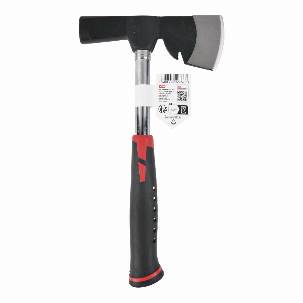 Kreator KRTH90803 - Kladivo so sekerou 600g - Oceľová rukoväť