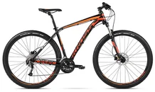 Kross 16 Level B2 29" XL black/red/orange/glossy