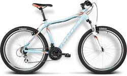 Kross 2017 26" Lea F2 S/13" sky blue/orange/white glossy
