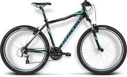 Kross 2017 27,5" Lea R2 M/19" black/graphite/turquoise glossy
