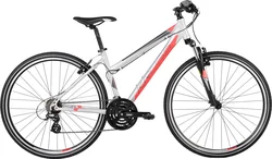 Kross 2017 Evado 1.0 S/17" dámský silver/coral matt