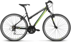 Kross 2017 Evado 2.0 M/19" dámský black/lime matt