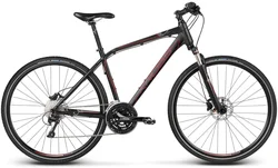 Kross 28" Evado 6.0 L/21" black/silver/red matt