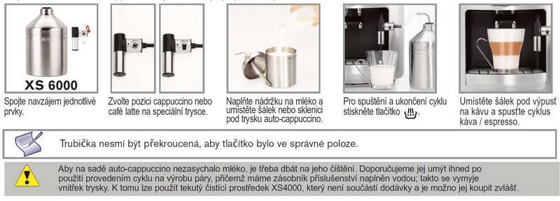 Krups XS600010 Príslušenstvo auto-cappuccino set