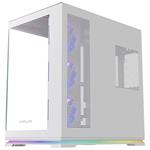 Krux skříň Atron ATX / 4x120 mm PWM ARGB fan / USB 2.0 / USB 3.0 / USB-C / panoramatická / bílá