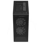 Krux skříň Vako RGB / ATX / 2x140mm RGB fan / 1x120mm RGB fan / 2xUSB 2.0 / USB 3.0 / černá