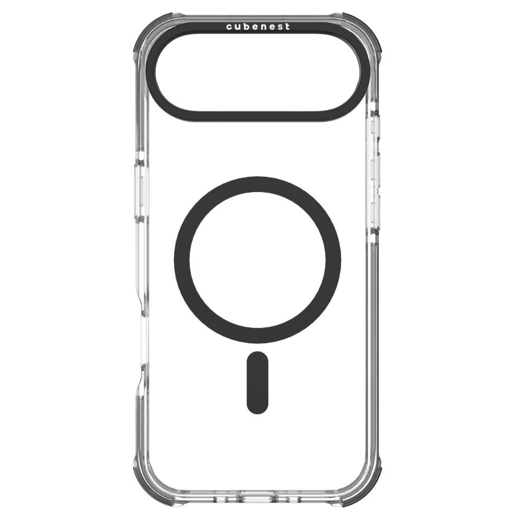 Kryt Cubenest pre iPhone Air MagPro Strong Guard čierny