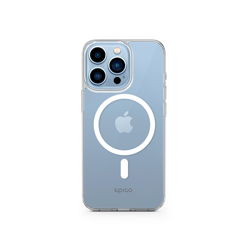 Kryt Epico Hero iPhone 13 mini s podporou MagSafe - priehľadný