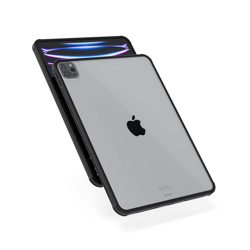 Kryt Epico Hero pre Apple iPad 10,9" (2022) - priehľadný/čierny