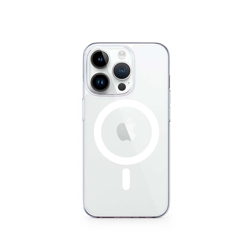 Kryt Epico Resolve pre iPhone 14 s podporou MagSafe - transparentný