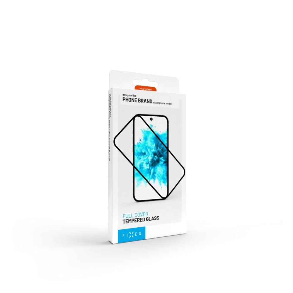Kryt FIXED Full-Cover pre Motorola Moto G35 5G, čierny