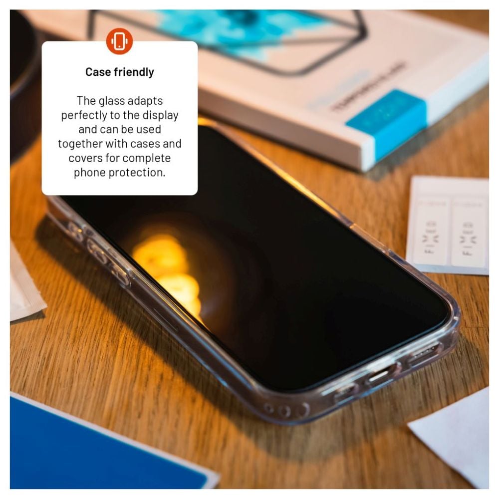 Kryt FIXED Full-Cover pre Motorola Moto G75 5G, čierny
