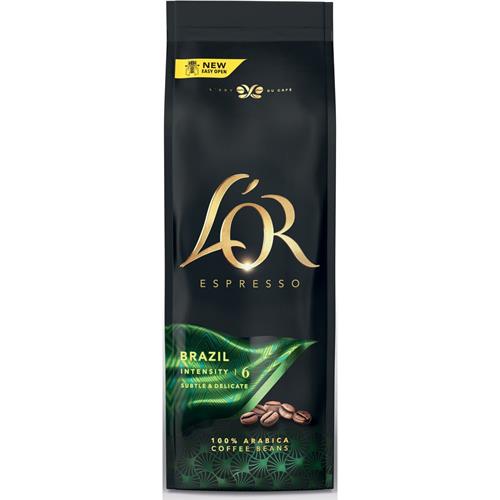 L'OR Espresso Brazil zrnková káva 500g