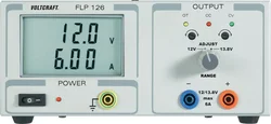 Laboratorní zdroj Voltcraft FLP 126, 12/13.8 V, 6 A