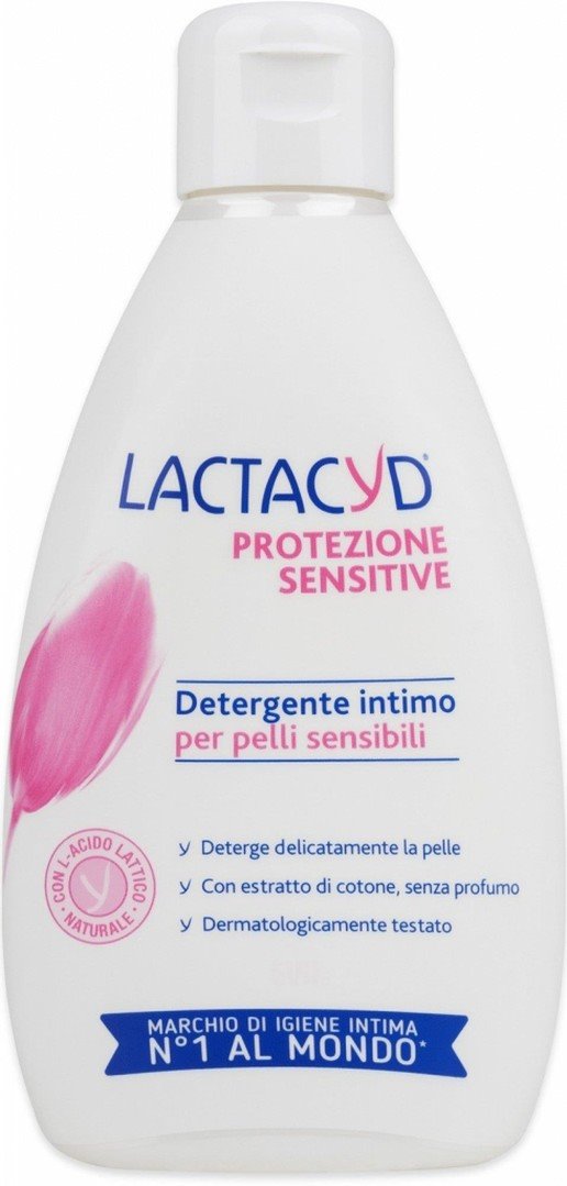 Lactacyd SENSITIVE intimní mycí emulze (růžová) 300 ml