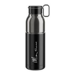 Lahev Elite  termo láhev MIA černá/stříbrná, 550 ml